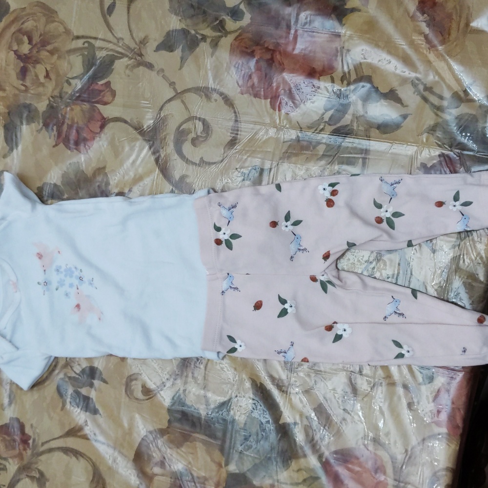 Carter's 9 months bird and flowers